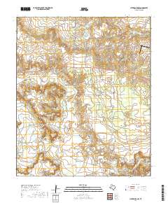 Justiceburg NW 2019 topographic map thumbnail