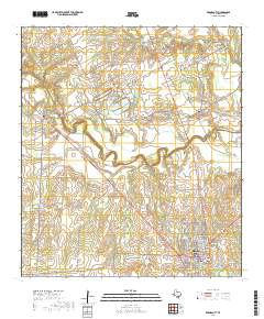 Karnes City 2019 topographic map thumbnail