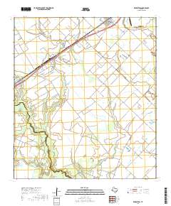 Kendleton 2019 topographic map thumbnail