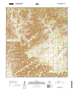 Kickapoo Caverns 2019 topographic map thumbnail