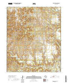 Kiowa Peak NE 2019 topographic map thumbnail