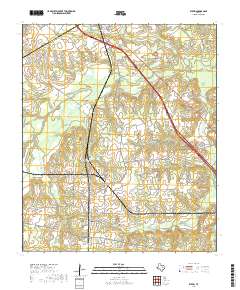 Kirvin 2019 topographic map thumbnail
