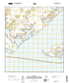 Kleberg Point 2019 topographic map thumbnail