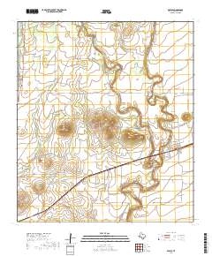 Knippa 2019 topographic map thumbnail