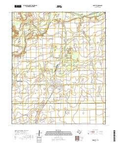 Knox City 2019 topographic map thumbnail