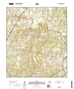 Kosse East 2019 topographic map thumbnail