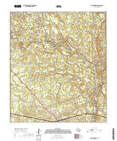 Kountze North 2019 topographic map thumbnail