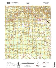 Kountze South 2019 topographic map thumbnail