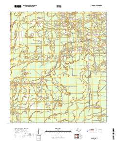 Kountze SW 2019 topographic map thumbnail