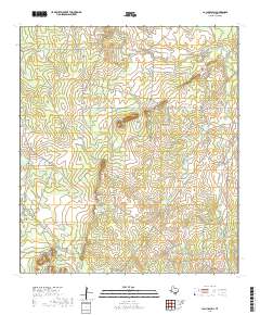 La Chusa Hill 2019 topographic map thumbnail