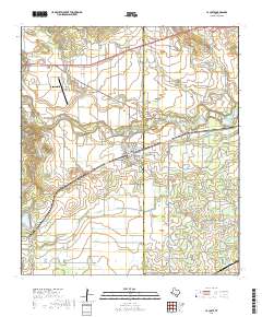 La Coste 2019 topographic map thumbnail