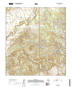 La Coste NE 2019 topographic map thumbnail