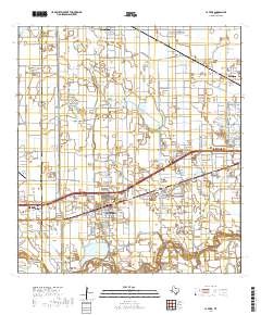 La Feria 2019 topographic map thumbnail