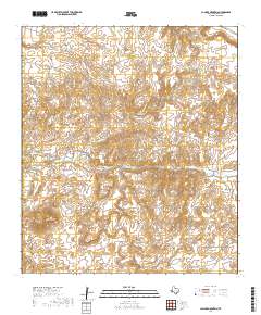La Mota Mountain 2019 topographic map thumbnail