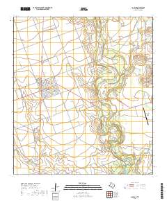 La Pryor 2019 topographic map thumbnail