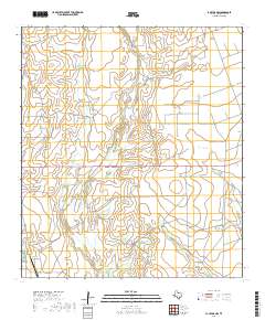 La Pryor NW 2019 topographic map thumbnail