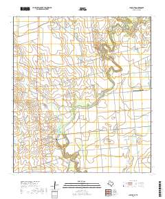 La Pryor SE 2019 topographic map thumbnail