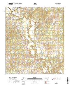 La Vernia 2019 topographic map thumbnail