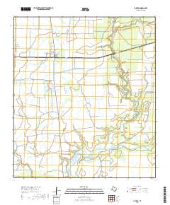 La Ward 2019 topographic map thumbnail