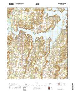Lake Brownwood 2019 topographic map thumbnail