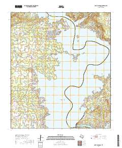 Lake Buchanan 2019 topographic map thumbnail
