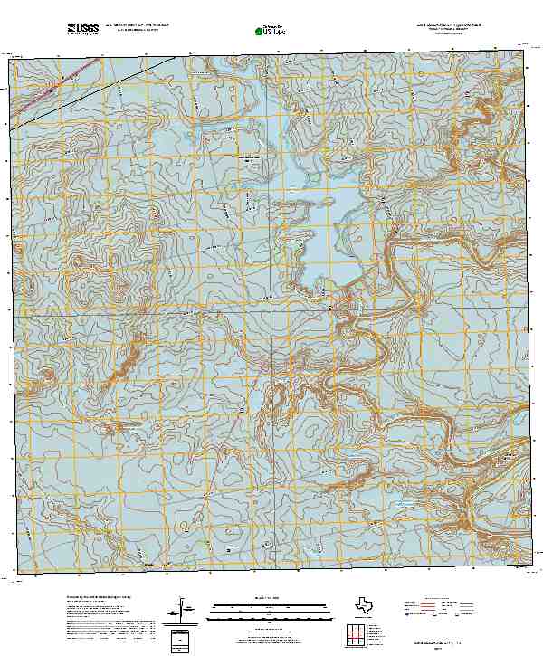 Lake Colorado City 2019 topographic map thumbnail