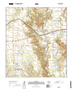 D'Hanis 2019 topographic map thumbnail