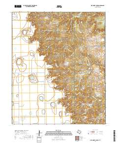 Dick Moore Canyon 2019 topographic map thumbnail