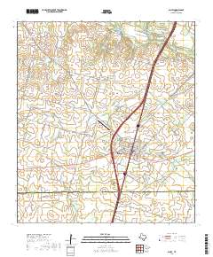 Dilley 2019 topographic map thumbnail