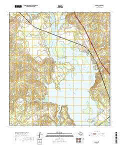 Dinero 2019 topographic map thumbnail