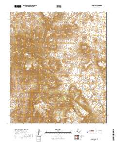 Chinati Peak 2019 topographic map thumbnail