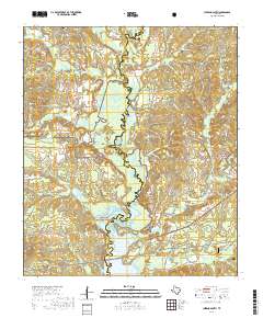 Chireno South 2019 topographic map thumbnail