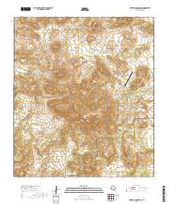 Christmas Mountains 2019 topographic map thumbnail