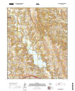 Lake Weatherford 2019 topographic map thumbnail