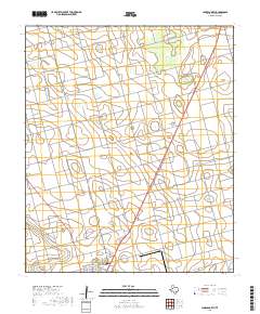 Lamesa North 2019 topographic map thumbnail