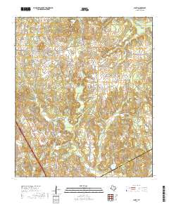 Lanely 2019 topographic map thumbnail
