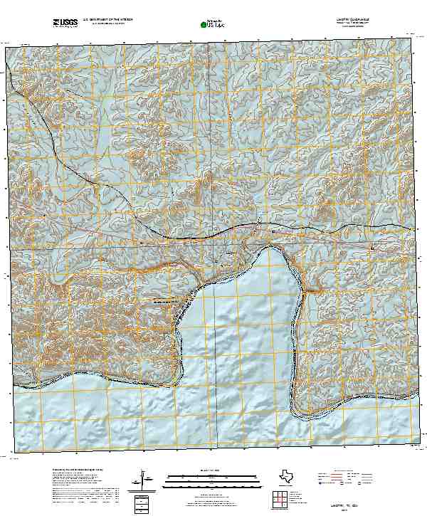 Langtry 2019 topographic map thumbnail