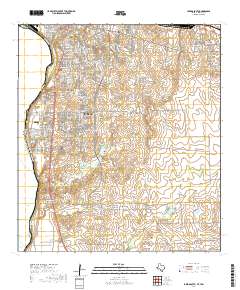 Laredo South 2019 topographic map thumbnail