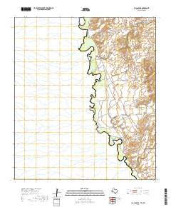 Las Conchas 2019 topographic map thumbnail