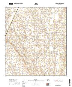 Las Escobas Ranch 2019 topographic map thumbnail