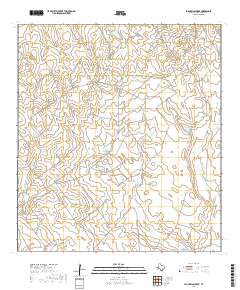 Las Ovejas Creek 2019 topographic map thumbnail