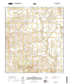Las Tiendas 2019 topographic map thumbnail