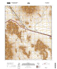 Lasca 2019 topographic map thumbnail
