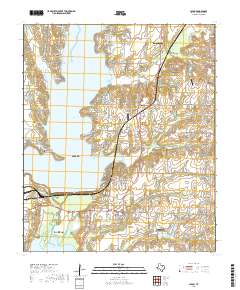 Lavon 2019 topographic map thumbnail
