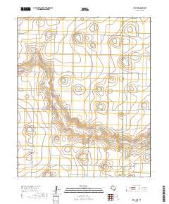 Lazbuddie 2019 topographic map thumbnail