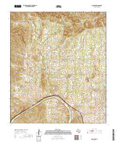 Lone Grove 2019 topographic map thumbnail