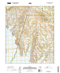 Lone Oak South 2019 topographic map thumbnail