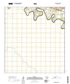 Los Ebanos 2019 topographic map thumbnail