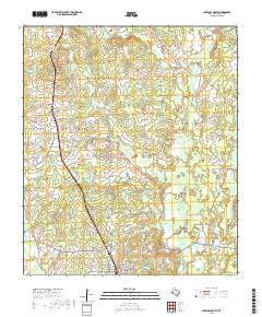 Lovelady North 2019 topographic map thumbnail