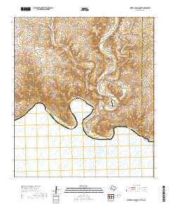 Lozier Canyon South 2019 topographic map thumbnail